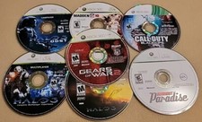 Lotto solo disco gioco XBOX 360: Burn Out Paradise, Halo 3, Gears Of War 2, COD Ops