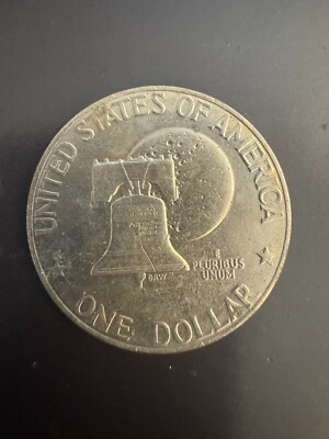 アイゼンハワーD. リバティベルムーン 1ドル 1776-1976年 1776-1976 (D)Eisenhower Liberty Bell Moon Silver One Dollar US