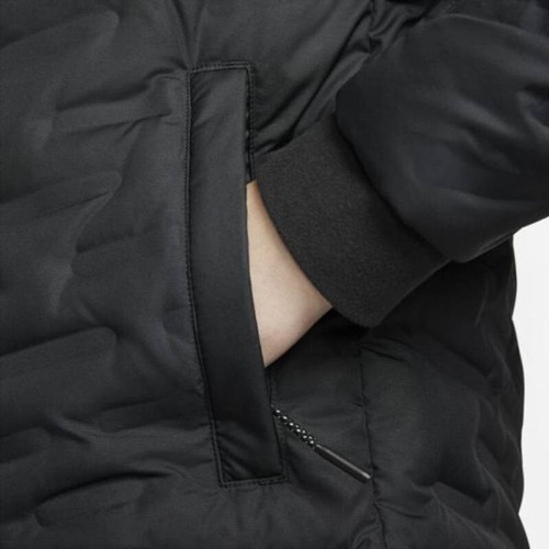 Size L- Nike Women’s THERMA-FIT ADV REPEL FULL ZIP GOLF JACKET, BLACK. - Picture 7 of 8