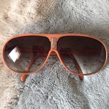 Vintage Carrera Sunglasses Aviator Small 5412 Germany Pink Coral RARE