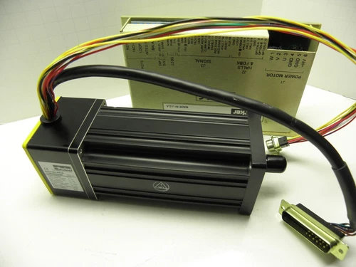 Parker Servo Motor SM232BE-KFLB with Parker CA090-00602B Amplifier