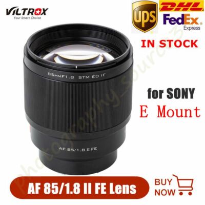 Viltrox 85MM F1.8 II STM E-mount Auto Focus Lens AF Full Frame fr Sony A9 A7RIII
