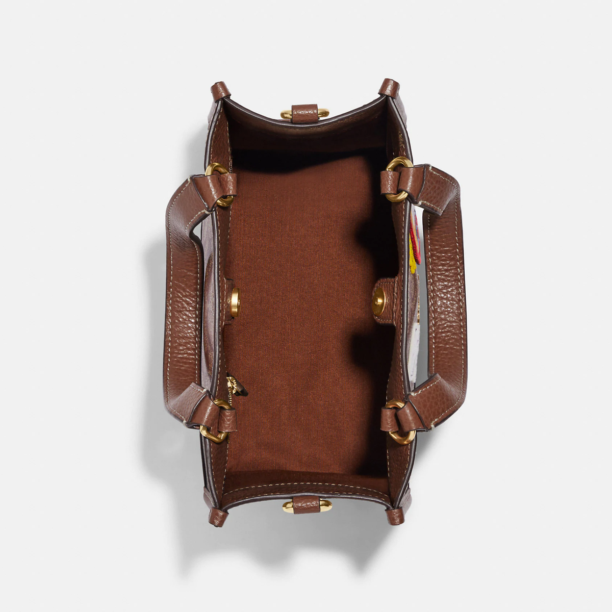 NWT Coach X Peanuts Dempsey Tote 22 In Signature Canvas With