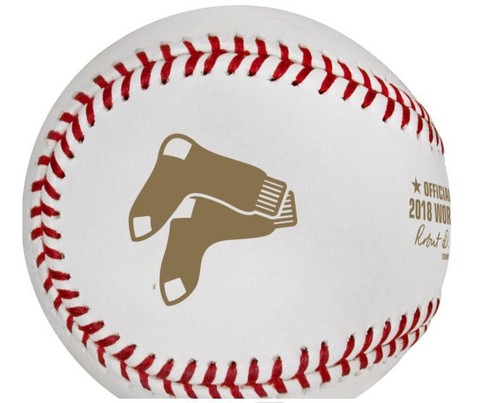 2018 BOSTON RED SOX WORLD SERIES CHAMPIONS RAWLINGS TEAM CUBED BASEBALL CHAMPS - Picture 4 of 5