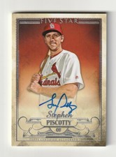 Stephen Piscotty 2016 Topps Five Star Autograph St Louis Cardinals