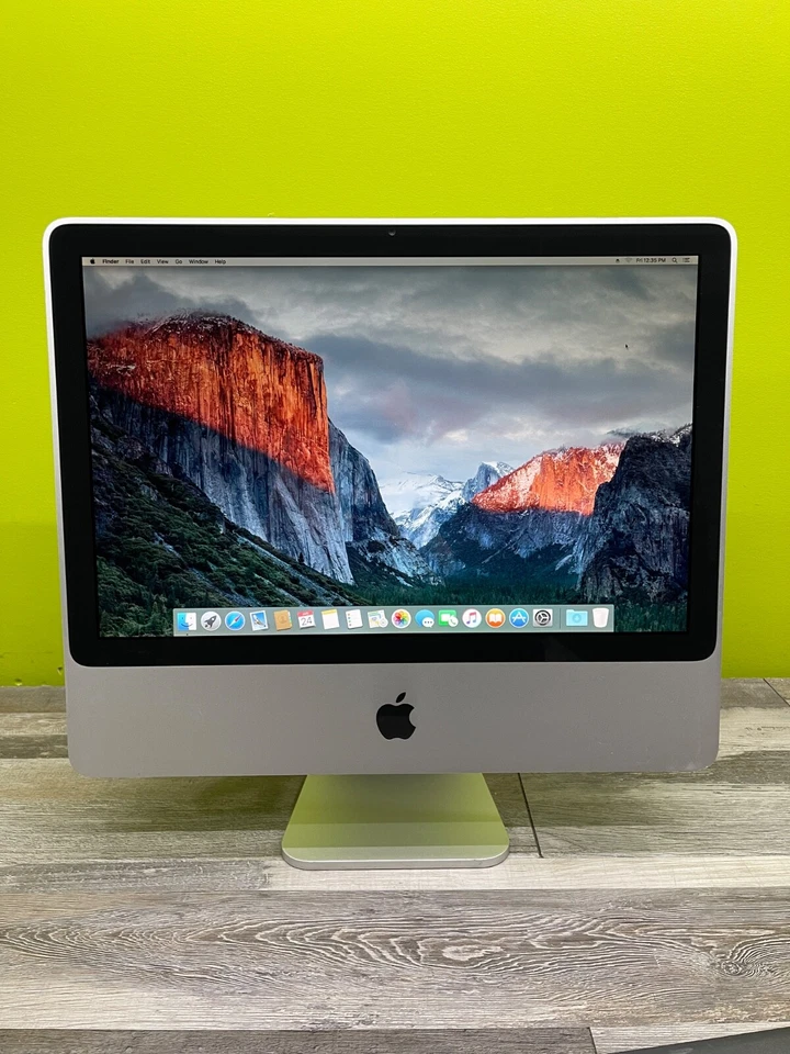 Apple iMac 2008 A1224 20" Screen Core 2 Duo 2.4GHz 4GB 500GB El Capitan 10.11.6 - Image 2 of 4