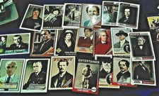 2009 TOPPS AMERICAN  HERITAGE CHROME  #/1776 19DIF W/ HARRY HOUDINI cesar chavez