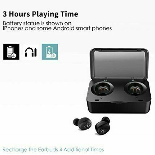 TRANYA T1 True Wireless Earbuds Built in Microphone Deep Bass BT