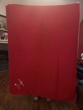 NBA HOUSTON ROCKETS RED BLANKET WITH ROCKETS LOGO