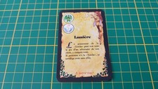 Carte sortilège Lumière niveau 2 jeu de société Elixir éditions Asmodée #B76
