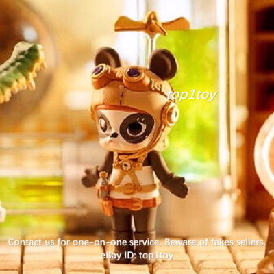 POP MART x KENNYSWORK Molly Steam Punk Panda Pam Mini Figure | eBay
