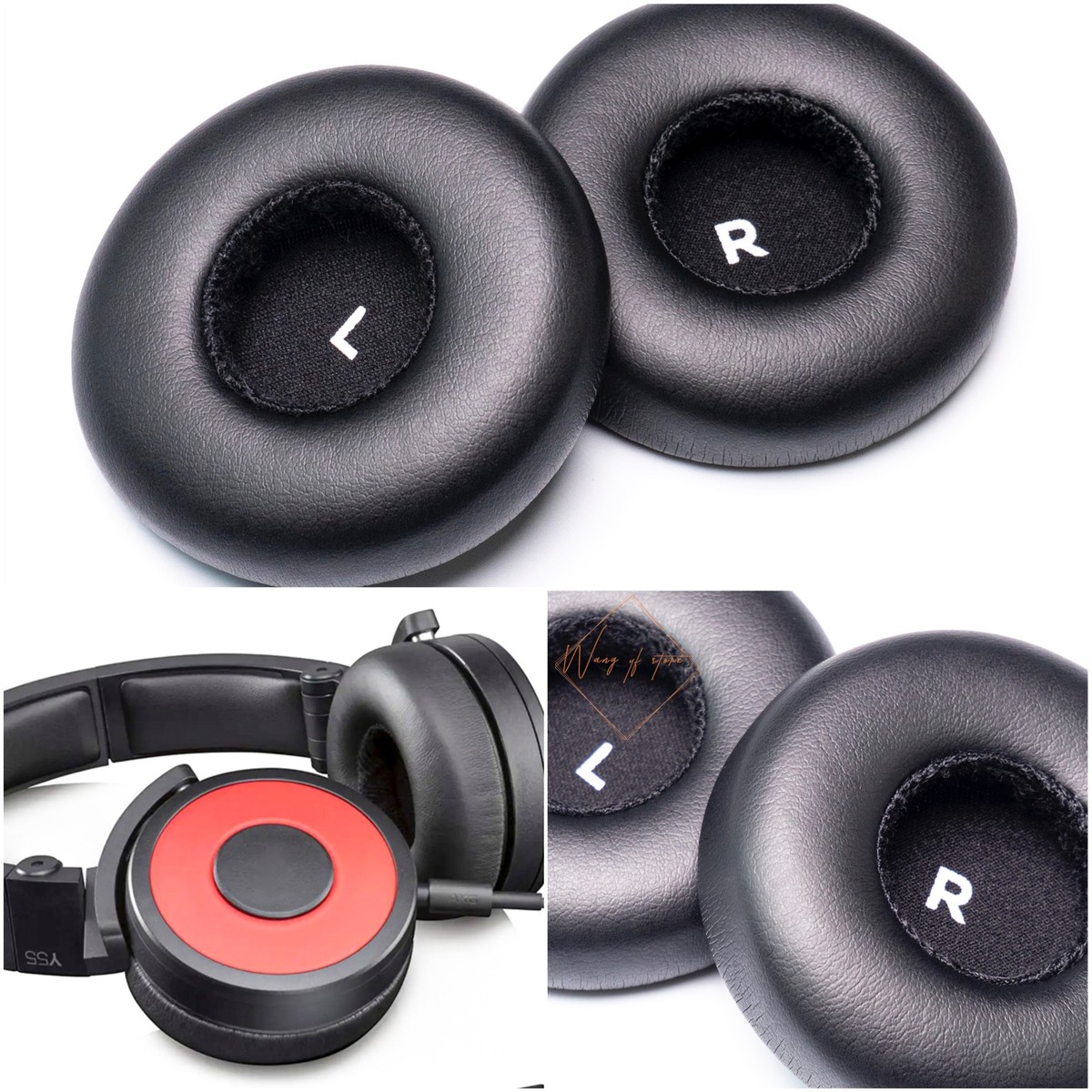 Ear Pads For AKG AKG Y50 Y55 Y50BT Y55DJ Headphone Memory Foam Cushion 68mm