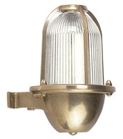 Schiffslampe AußEn IP64 Aus Messing H:22Cm Rostfrei Wand Leuchte Terrasse Haus