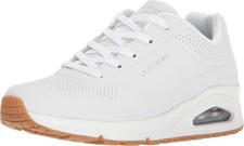 SKECHERS Womens Uno - Stand on Air White 10 B - Medium