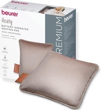 BEURER HK 77 Heaty Elektrisches Heizkissen, grau-braun