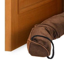 Door Sweep for Bottom of Door 38" x 3" Door Draft Stopper,  Brown