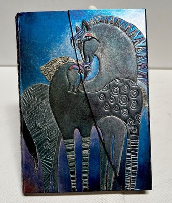 PaperBlanks Vintage INDIGO SKY MARES Laurel Burch 2005 Journal Hardcover RARE