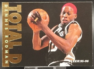Dennis Rodman 95-96 Fleer Total D #208 Spurs - Bild 1 von 2