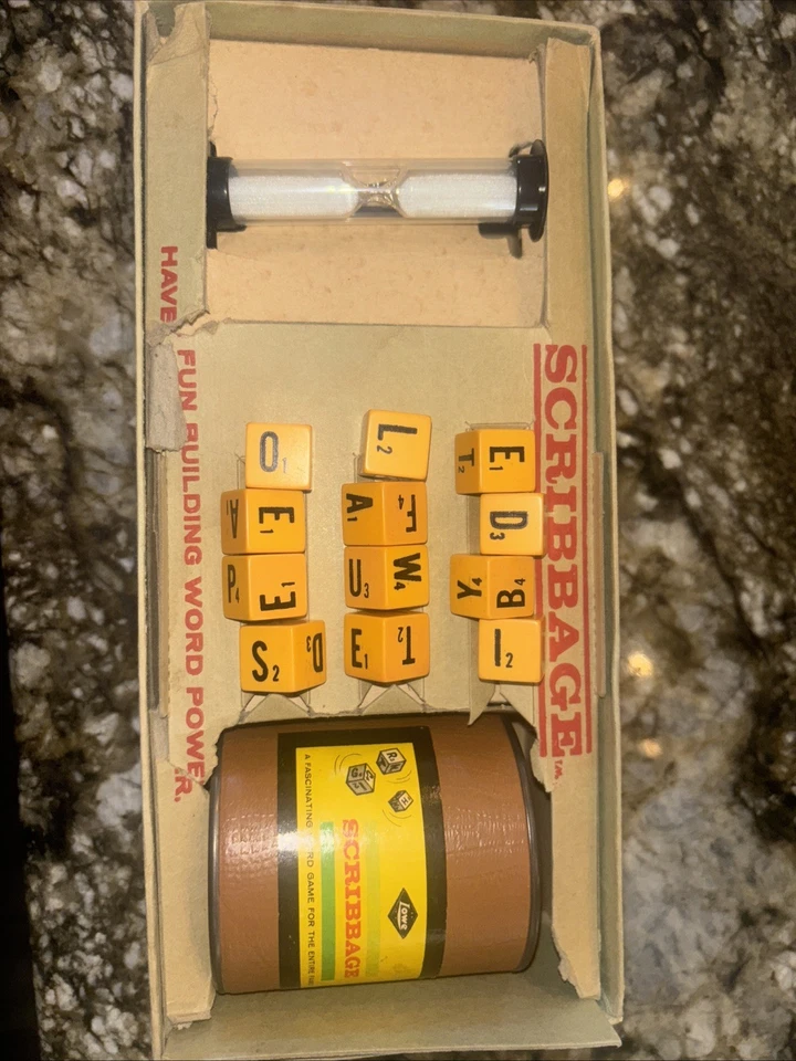 Vintage Scribbage Game No. 954 - 1963 Complete E.S. Lowe Company, Inc. - Image 2 of 2