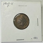 1905 Indian Head Penny / One (1) Cent Copper Coin - *** FREE SHIPPING***