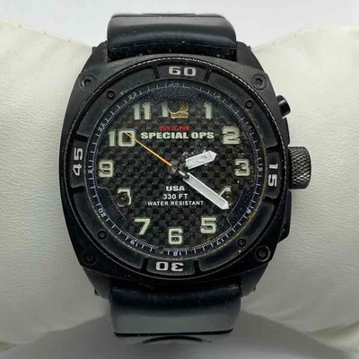#ad #ad MTM Special Ops Black Hawk 42mm Tactical Watch Black Stainless Steel Bundle Kit $201.50
