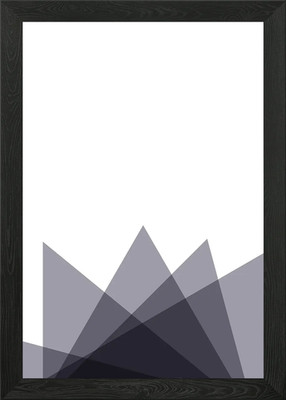 Farbverlauf Abstrakt Gerahmtes Wandbild Poster Leinwanddruck Bild