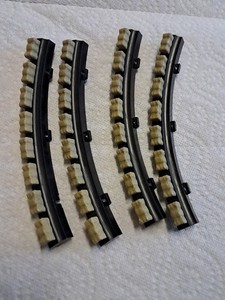 Vintage Tyco Radius Track Aprons With Hay Bails