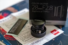 Voigtländer Color-Skopar Type I VM 28mm f/2.8 Aspherical Lens - Leica M, Black