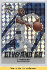 2023-24 Panini Mosaic Give and Go Mosaic Prizm Kyrie Irving #8 READ 1au7