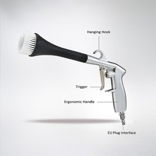 Car Cleaning Gun Ergonomic Handle High Pressure Vehicle Interior Dust Blow Gun