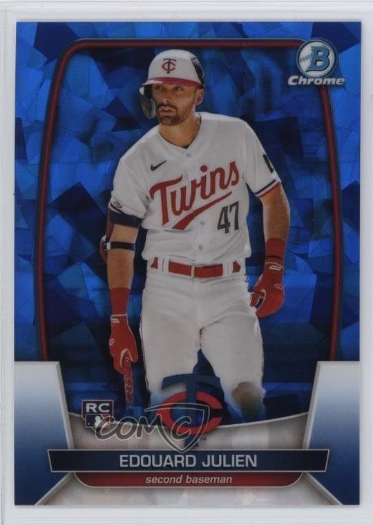 2023 Bowman Chrome Sapphire Edition Edouard Julien #1 0rv8