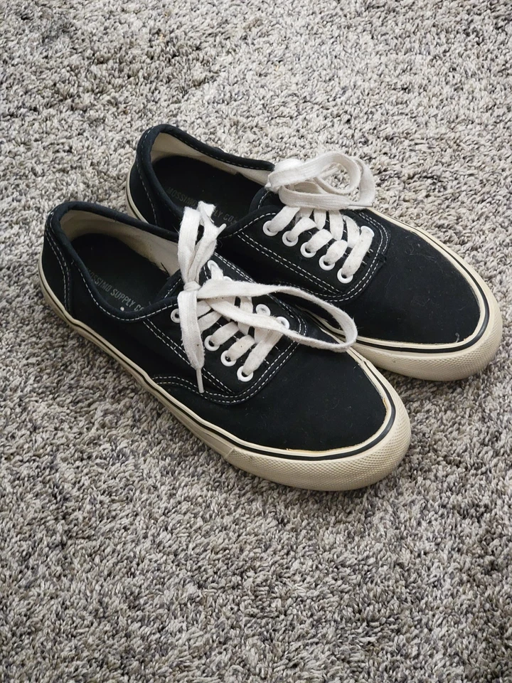 Zapatos informales Mossimo para mujer talla 8 de lona con cordones negros Foto 2 de 4