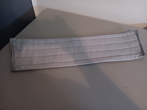 Norwex Window Cloth Mop Pad Grey Large Used Once