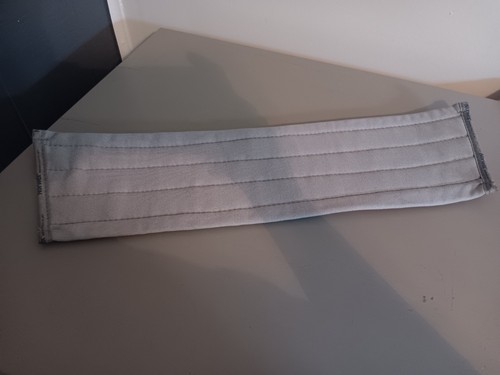 Norwex Window Cloth Mop Pad Grey Large Used Once