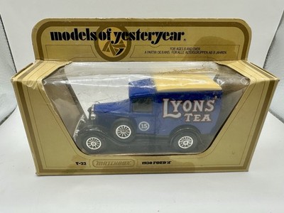 Matchbox Models of Yesteryear Y-22 1930 Ford Model A Van ''Lyons Tea'' Diecast NIB
