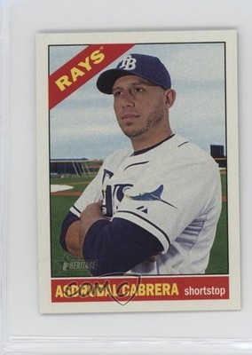 2015 Topps Heritage High Number Mini 27/100 Asdrubal Cabrera #687 0t0b
