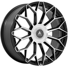 Asanti Ab051 Envoy 24x10 6x1356x5.5 30mm Blackmachined Wheel Rim 24 Inch