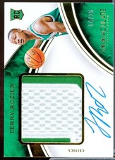 Terry Rozier Rookie 2015 Immaculate Collection Premium Auto Patches #PPATRO