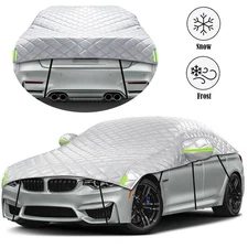 Car SUV/Truck/Sedan Half Windshield Cover Winter Snow Ice Frost Cover Outdoor