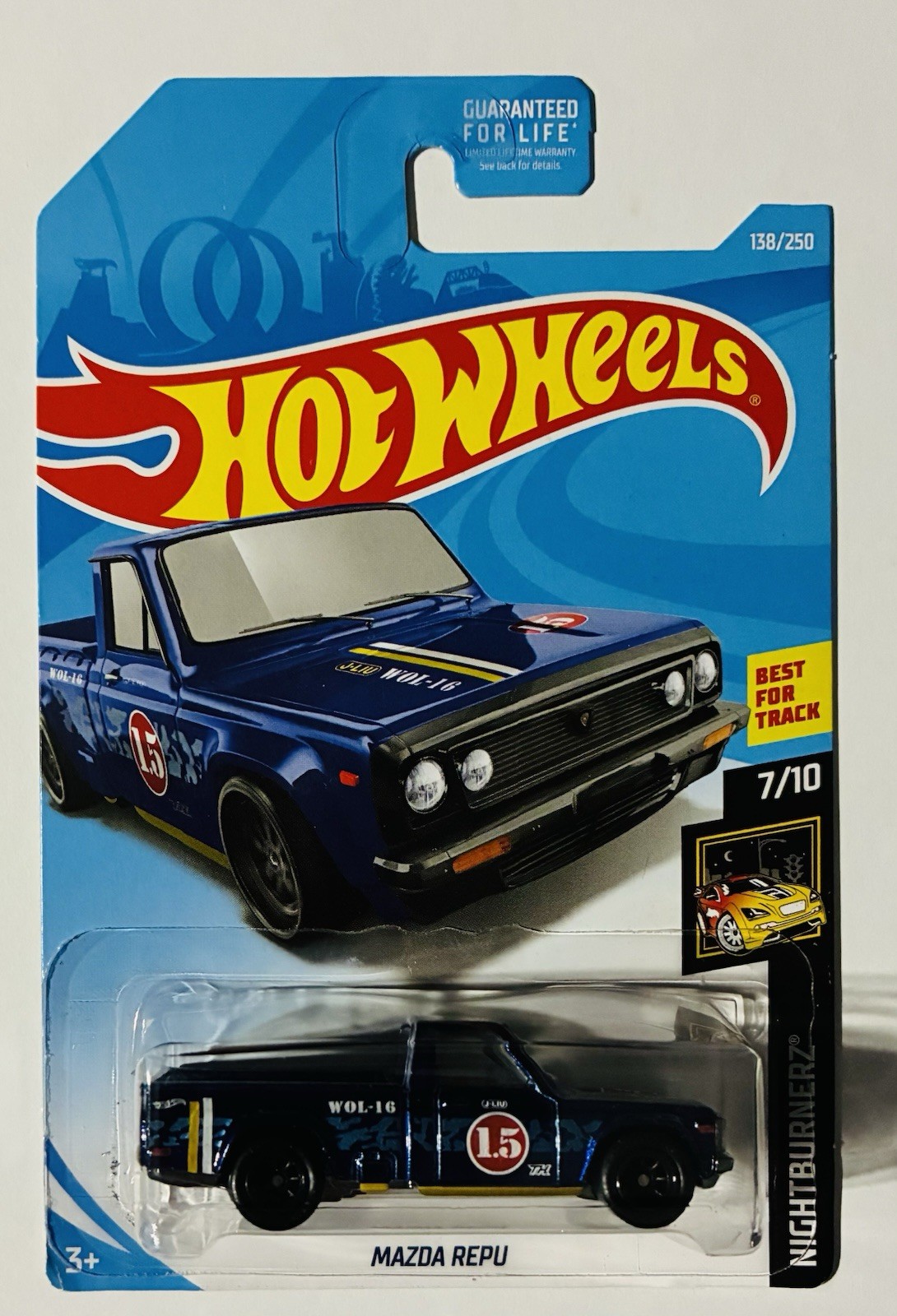 2019 Hot Wheels Mazda Repu Super Treasure Hunt + Car Keeper
