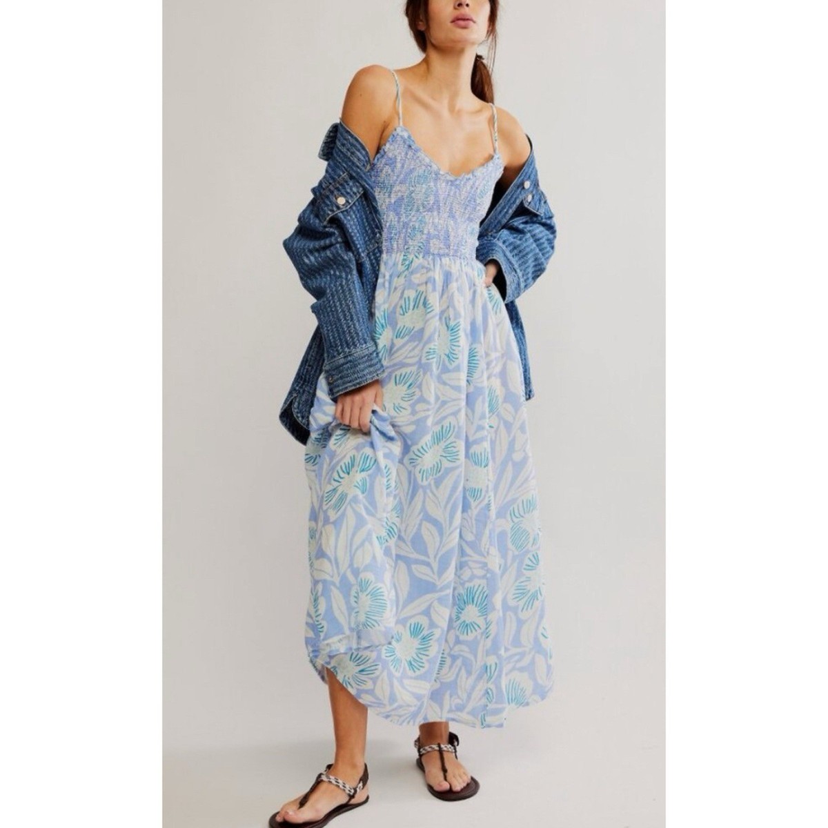 free people sweet nothings midi dress Bianca looking ethereal in our new from @ freepeople ! This is the perfect dress for these hot Georgia Springs! With adjustable straps that can be worn making it ideal for both casual outings and special events Free People | Poppy Midi