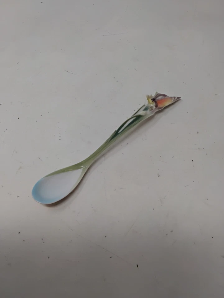 Franz Butterfly Flower Porcelain Spoon FZ00142 - Image 2 of 4