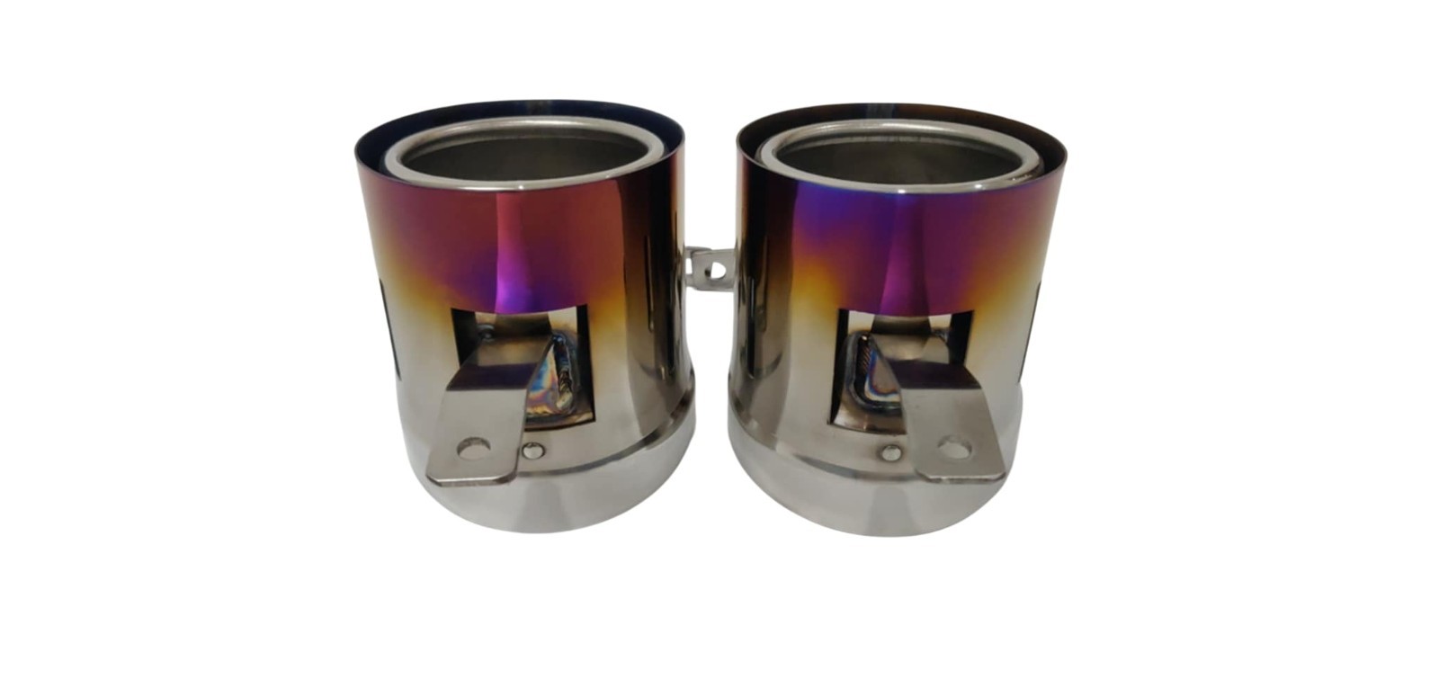 Fit Ferrari 488 GTB Spider 16-19 Top Speed Pro-1 Titanium Exhaust Upgrade Tips P