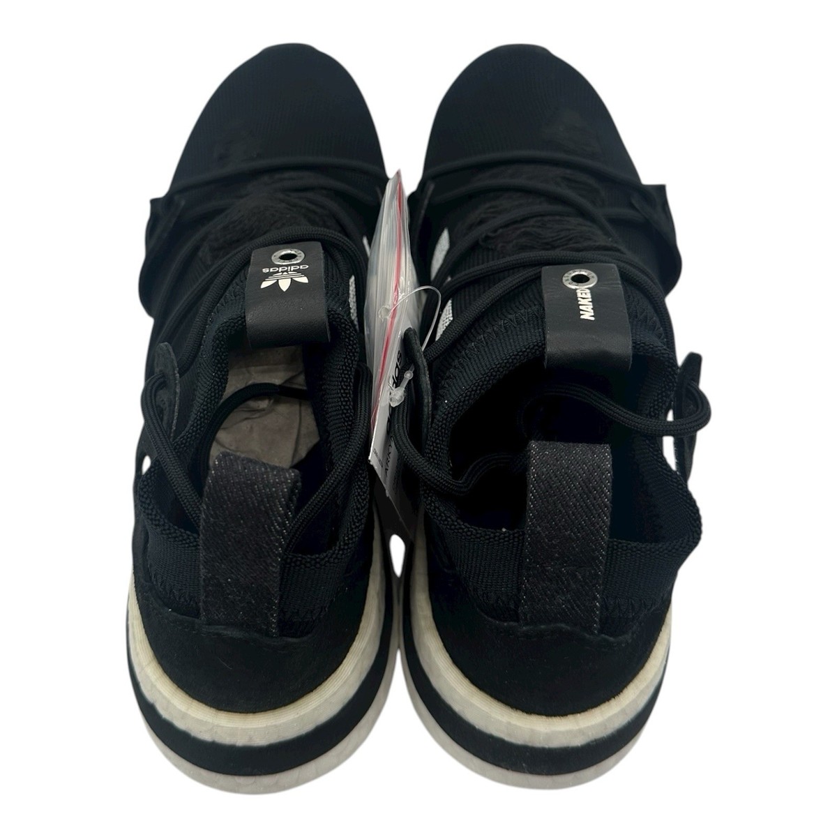 Adidas x Arkyn Core Naked Shoes Womens Sz 9.5 Black White Sneakers