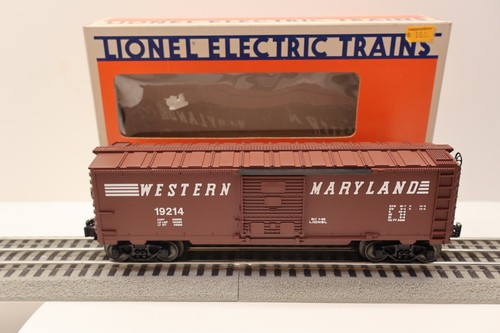 Lionel, O, 6-19214, Western Maryland, Box Car, #19214, C-8, LN/OB | Zustand: Used