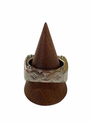 LOUIS VUITTON Monogram/Ring/--/Nr. 18/SLV/Herren/M00694 Original aus Japan