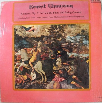 Ernest Chausson, Ernest Chausson - Concerto Op 21 Fo, Vinyl