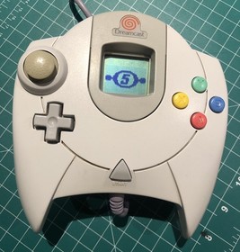 SEGA Dreamcast Bundle Console Controller Gun Fishing Stick VMU ODE MODE AKURA