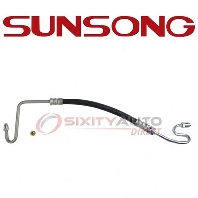 Sunsong Power Steering Pressure Line Hose for 1992 Cadillac Commercial bb