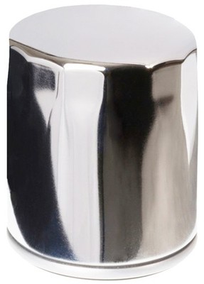 Chrome Motorcycle Oil Filter Standard Premium Replacement Spin On Filter